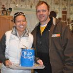 Bud Light Groom's cake