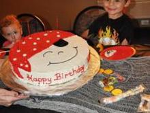 Birthday Party Pirate Cake